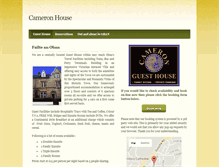 Tablet Screenshot of cameron-house.weebly.com