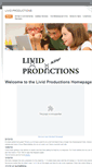 Mobile Screenshot of lividproductions.weebly.com