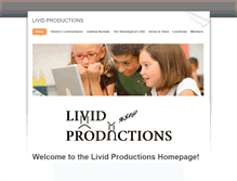 Tablet Screenshot of lividproductions.weebly.com