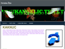 Tablet Screenshot of dziukangelic.weebly.com