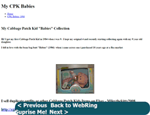 Tablet Screenshot of cpkbabies.weebly.com