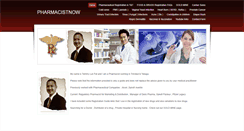 Desktop Screenshot of pharmacistnow.weebly.com