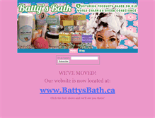 Tablet Screenshot of battysbath.weebly.com