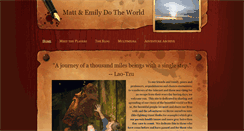 Desktop Screenshot of mattandemilydotheworld.weebly.com