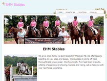 Tablet Screenshot of ehmstables.weebly.com