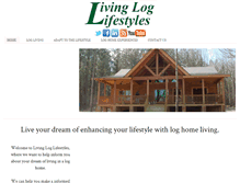 Tablet Screenshot of livingloglifestyles.weebly.com