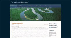 Desktop Screenshot of itsreallyhotdownhere.weebly.com