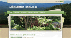 Desktop Screenshot of lakedistrictpinelodge.weebly.com