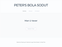 Tablet Screenshot of petersmanunited.weebly.com