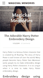 Mobile Screenshot of magickalmemories.weebly.com