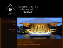 Tablet Screenshot of nekretnineraso.weebly.com