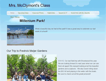 Tablet Screenshot of mrsmcclymontsclass.weebly.com