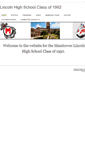 Mobile Screenshot of lincoln1992.weebly.com