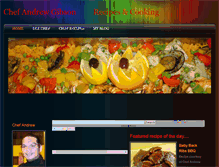 Tablet Screenshot of chefandrew.weebly.com