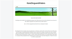 Desktop Screenshot of karadioguardihaters.weebly.com