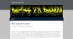 Desktop Screenshot of dusktodawnpgh.weebly.com