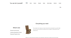 Desktop Screenshot of candoityourself.weebly.com