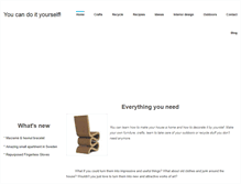 Tablet Screenshot of candoityourself.weebly.com