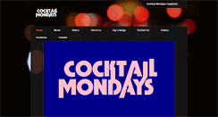 Desktop Screenshot of cocktailmondays.weebly.com