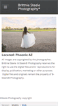 Mobile Screenshot of bsteelephotography.weebly.com