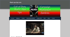 Desktop Screenshot of black-ops-tips.weebly.com