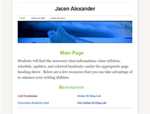 Tablet Screenshot of jacenbc.weebly.com