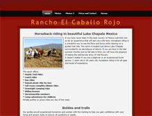 Tablet Screenshot of elcaballorojo.weebly.com