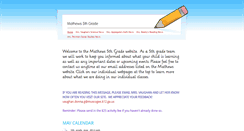 Desktop Screenshot of mathews5thgrade.weebly.com