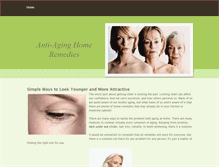 Tablet Screenshot of anti-aging-home-remedies.weebly.com