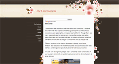 Desktop Screenshot of courtisanerie.weebly.com