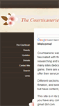 Mobile Screenshot of courtisanerie.weebly.com