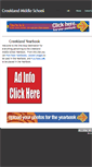Mobile Screenshot of creeklandyearbook.weebly.com