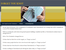 Tablet Screenshot of forgetyouknotchristchurch.weebly.com