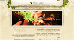 Desktop Screenshot of naturessence.weebly.com