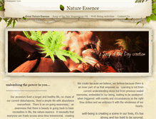 Tablet Screenshot of naturessence.weebly.com