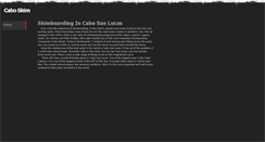 Desktop Screenshot of caboskim.weebly.com