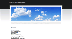 Desktop Screenshot of christianbookshop.weebly.com