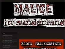 Tablet Screenshot of maliceinsunderland.weebly.com