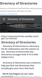 Mobile Screenshot of bigdirectorylist.weebly.com