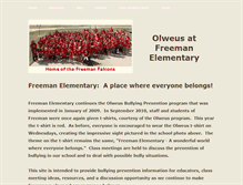 Tablet Screenshot of olweus.weebly.com