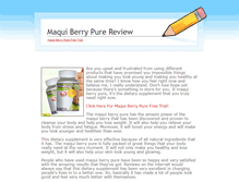 Tablet Screenshot of maqui-berry-pure-free-trial.weebly.com