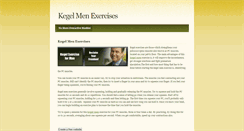 Desktop Screenshot of kegelmen.weebly.com