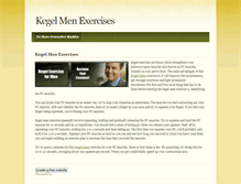 Tablet Screenshot of kegelmen.weebly.com