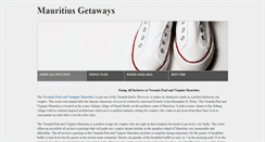 Desktop Screenshot of mauritiusgetaway.weebly.com