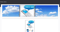 Desktop Screenshot of 100freesms.weebly.com