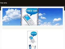 Tablet Screenshot of 100freesms.weebly.com