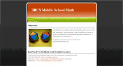 Desktop Screenshot of bbcsmmath.weebly.com