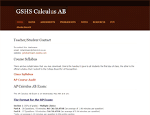 Tablet Screenshot of gshscalcab.weebly.com