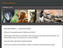 Tablet Screenshot of giftswishes.weebly.com