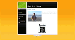 Desktop Screenshot of magicofoilpainting.weebly.com